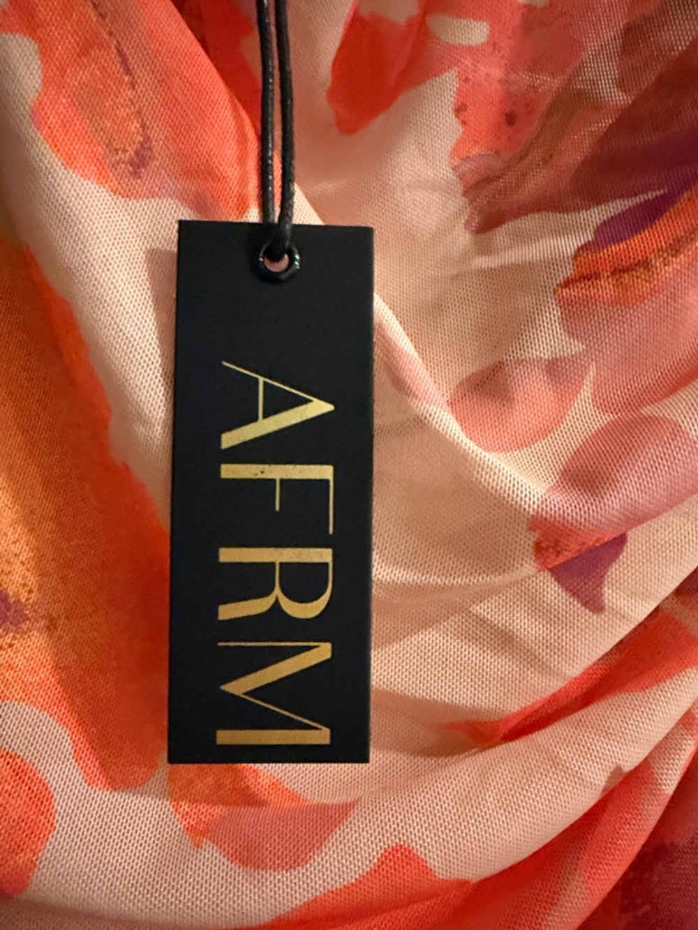 Pink Coral Ruched Midi Dress - Picture 2 of 4